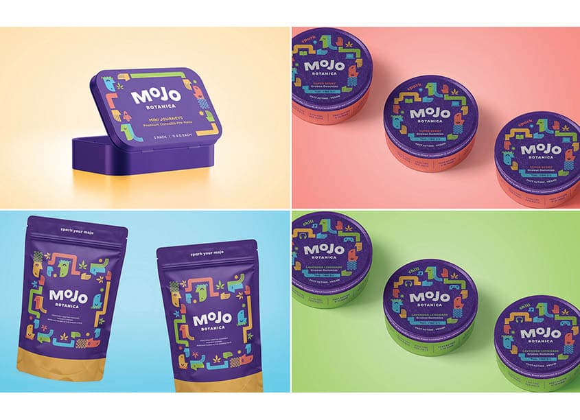 Mojo Botanica Package Design