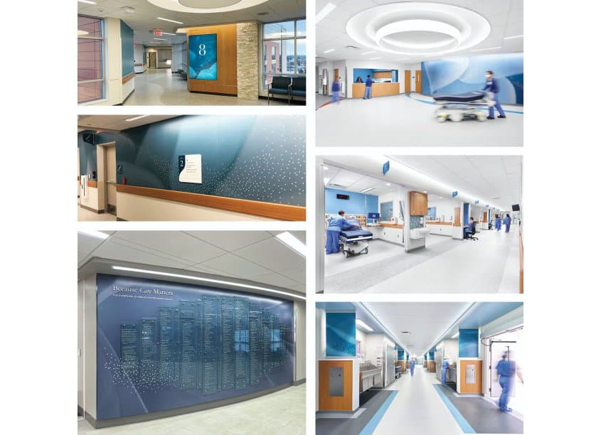 Constellation Center for Critical Care Design and Environmental Graphics