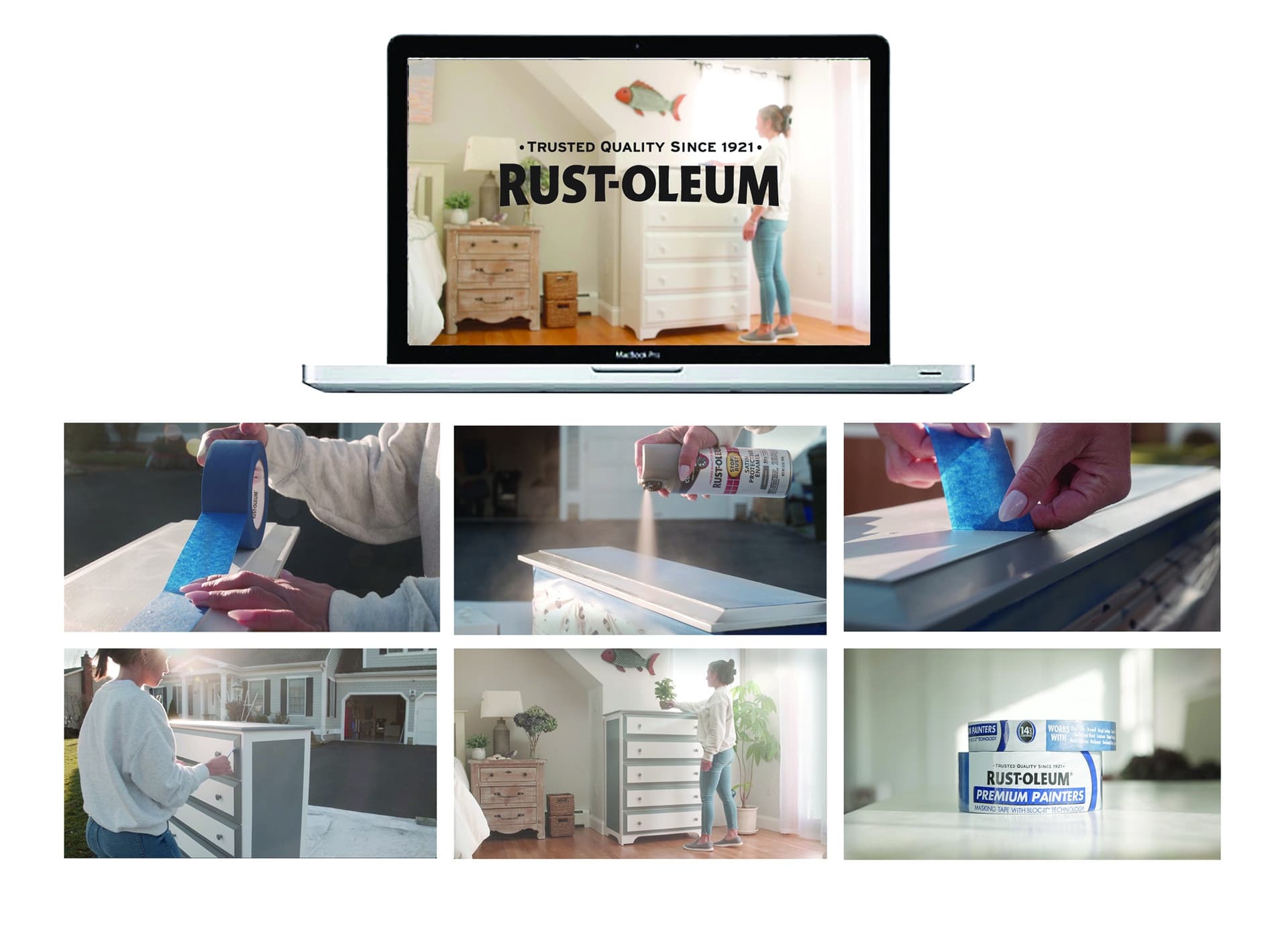 Rustoleum Painters Tape Video — Animation, Video & Motion design — by RRDG Randy Richards Design Group — 2025 GDUSA award entry