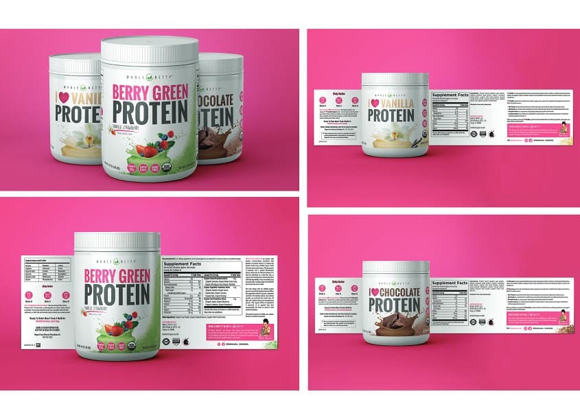 Whole Betty Protein Line Packaging