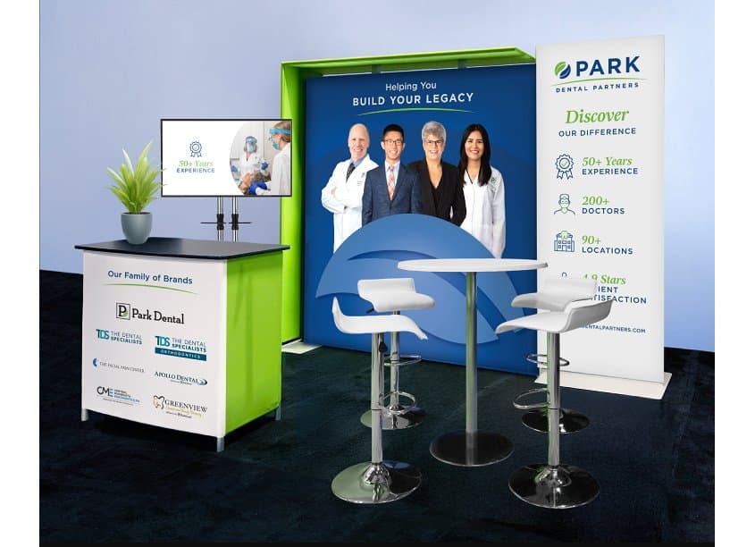 Park Dental Partners Tradeshow Booth