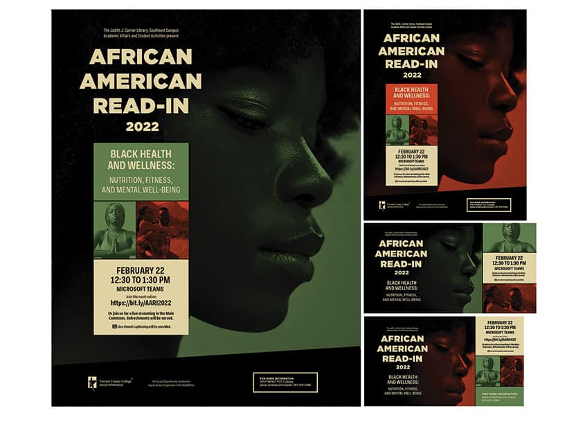 African American Read-In Poster