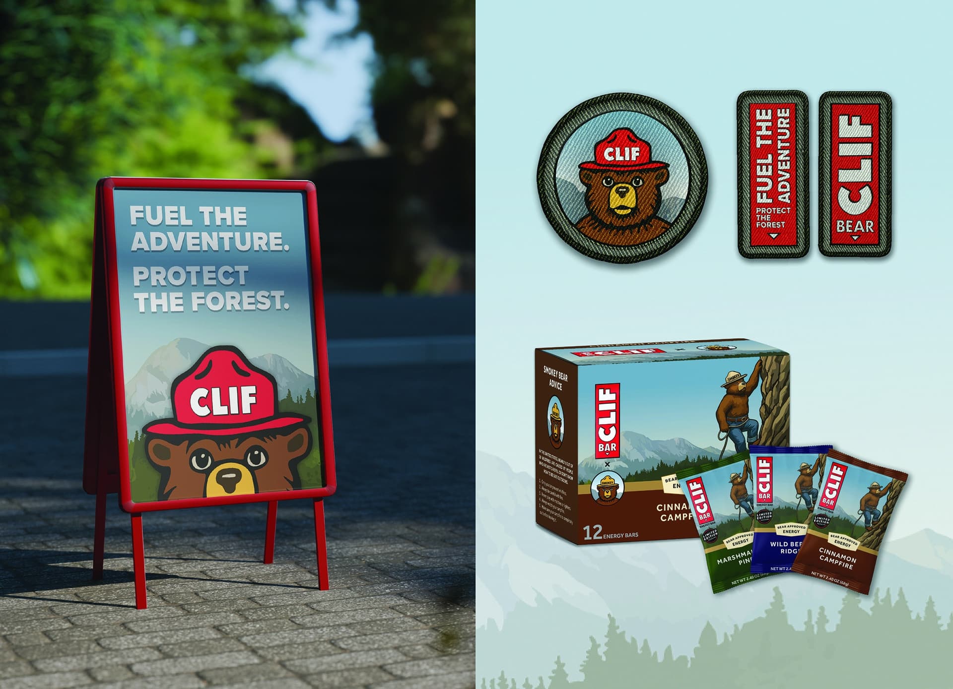 Clif Bar + Smokey Bear Collaboration Student Project