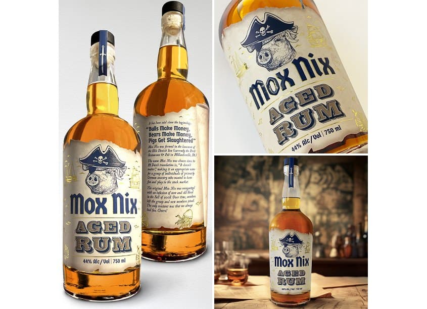 Mox Nix Rum Label