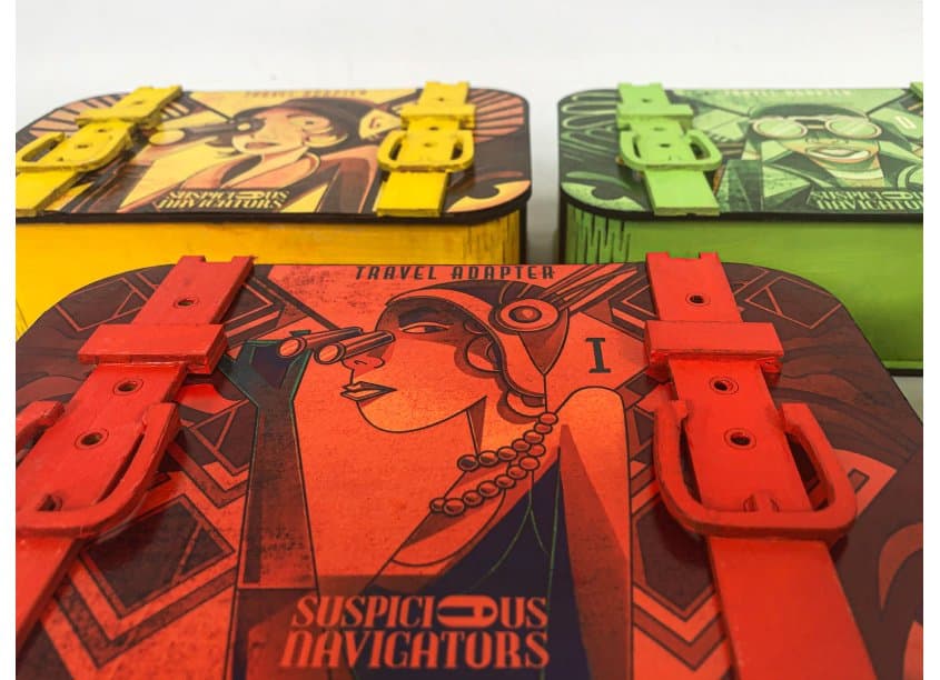Suspicious Navigators Packaging