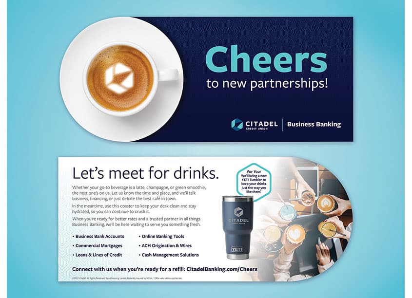 Citadel Business Banking Drinks Invitation