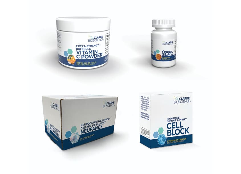 Clarke Bioscience Packaging