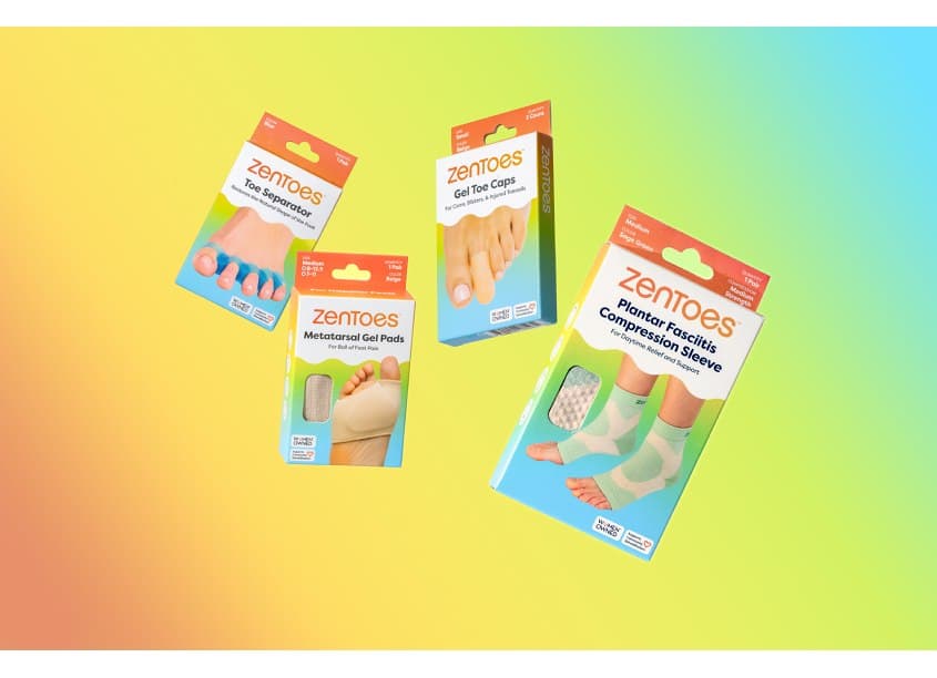 ZenToes Packaging Redesign