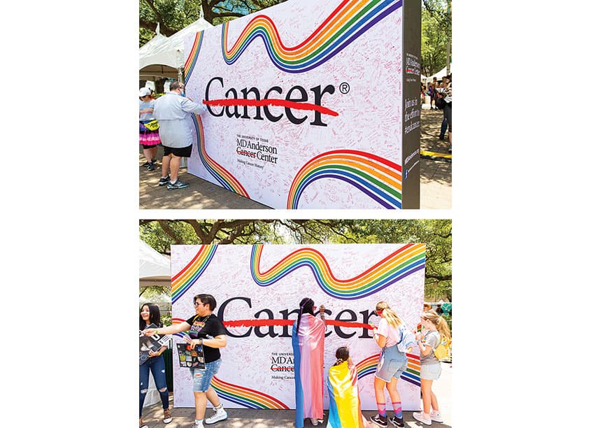Pride Festival 2022 Signing Wall