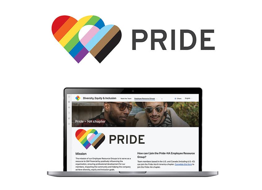 PRIDE Employee Resource Group (ERG) Logo