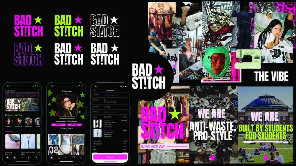 Bad St!tch Mobile App Concept