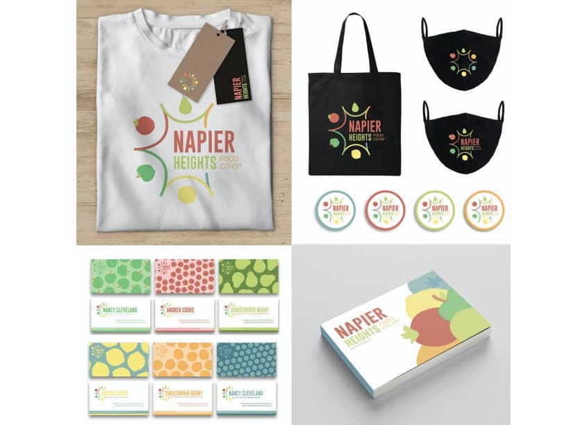 Napier Heights Food Co-op Brand Identity Design Manual