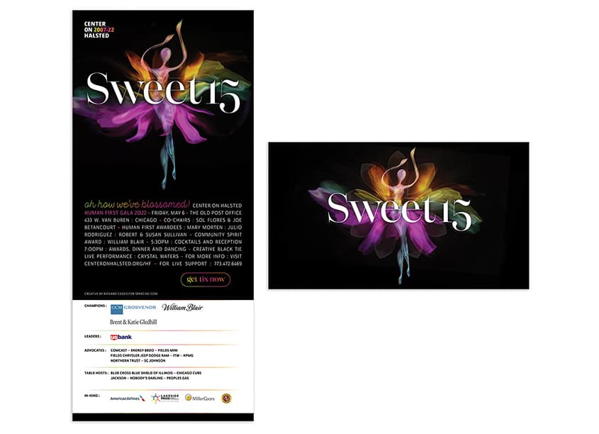 Sweet 15 Email Invitation