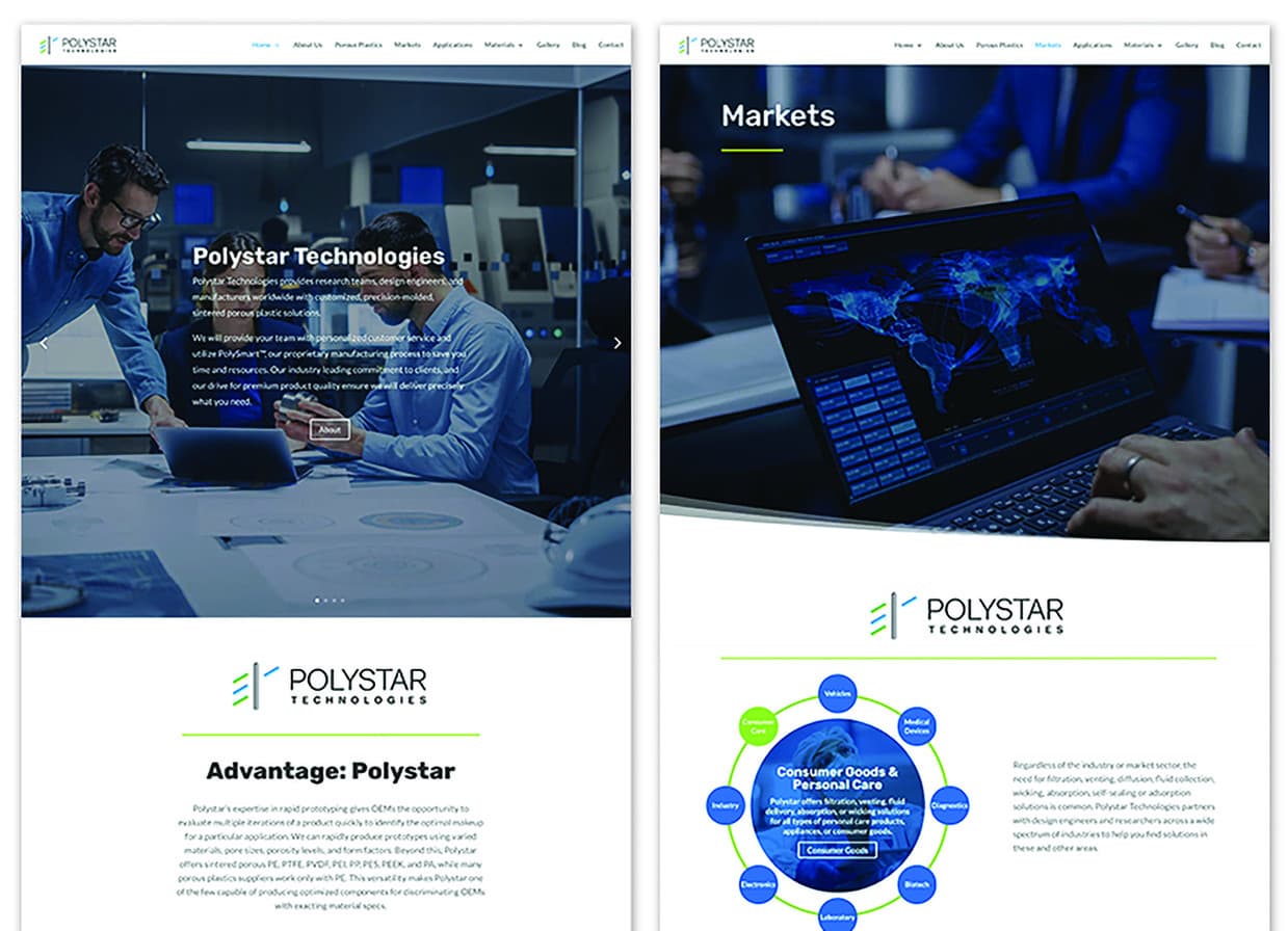 Polystar Technologies Website