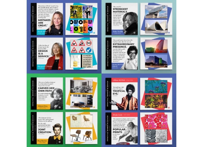 Throughline Social Media - Women's History Month