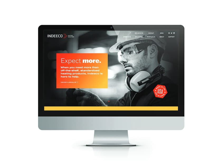 Indeeco Website Design