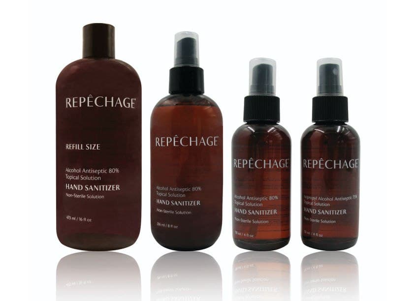 Repêchage Hand Sanitizer Packaging