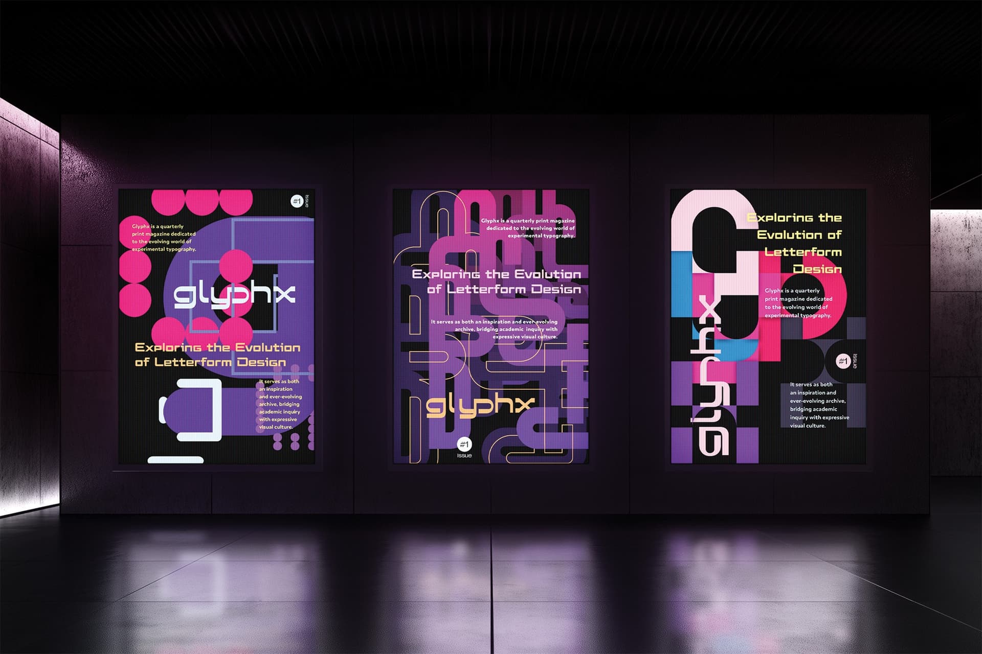 Glyphx Poster Series Project