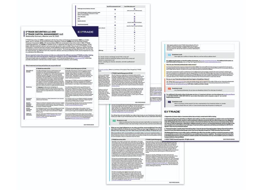 Relationship Summary Layout