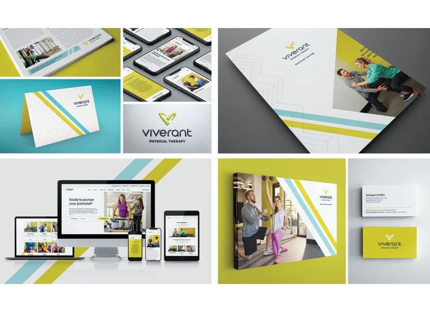Viverant Physical Therapy Branding