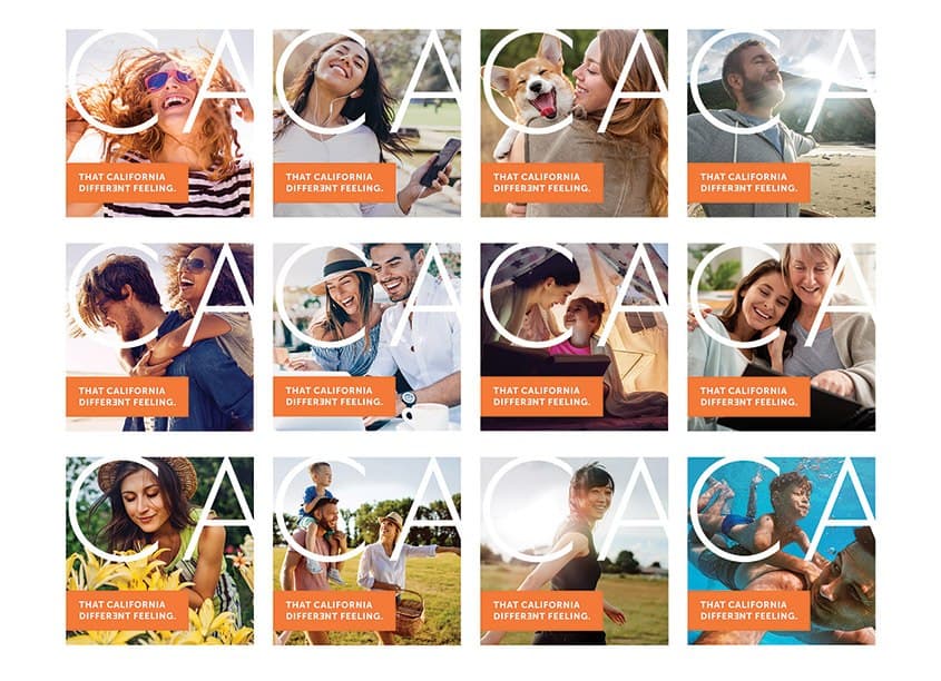 CaliforniaChoice ‘That Cali Different’ Social Media Campaign — Digital Design — by The Word & Brown Companies — 2022 GDUSA award entry
