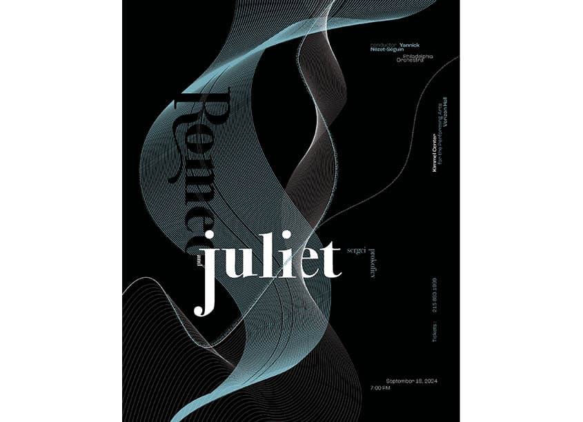 Orchestra Poster - Typography 3 Class Project