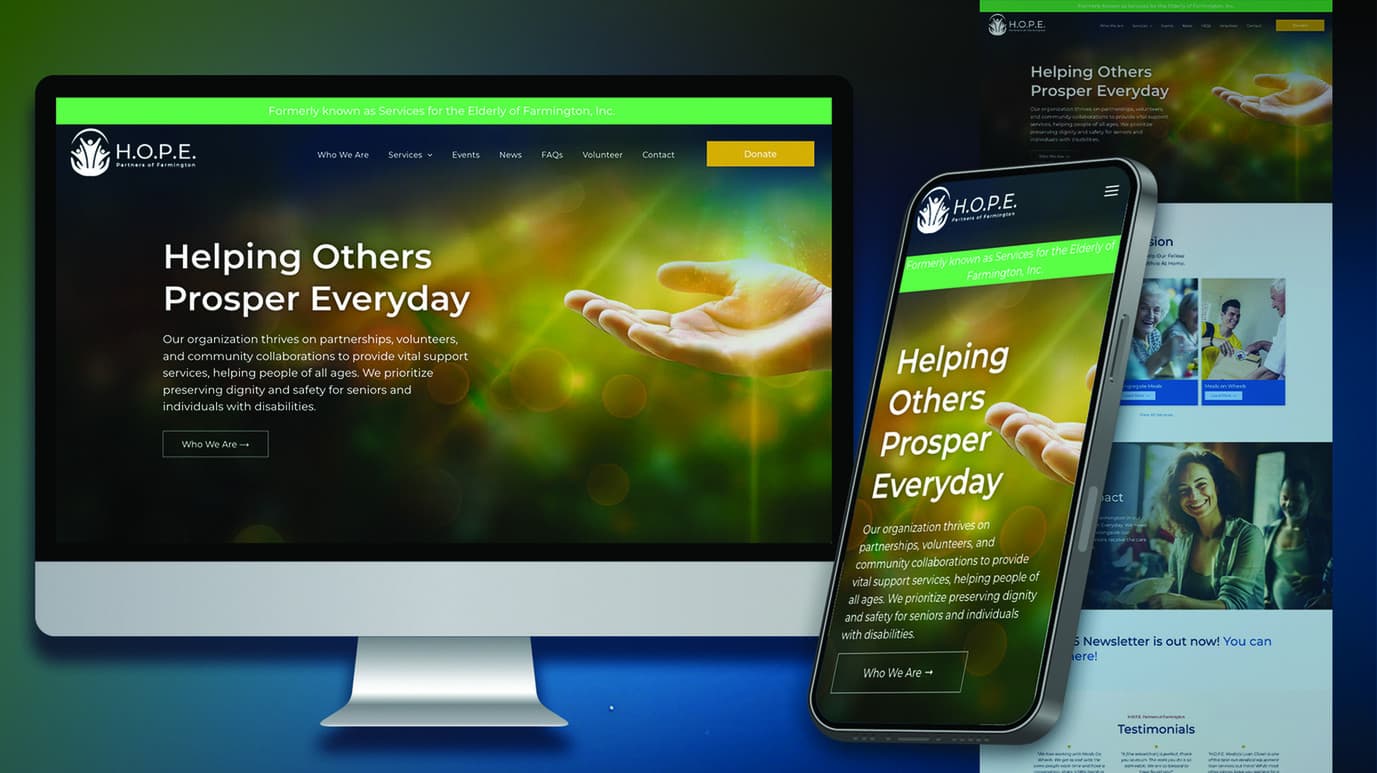 H.O.P.E. Partners of Farmington Website