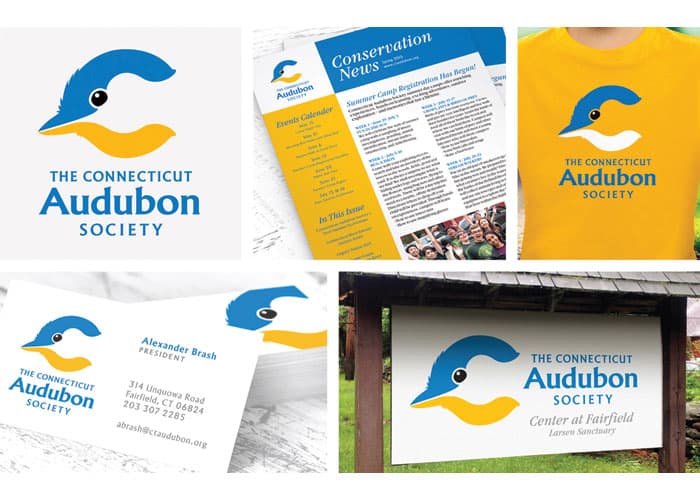 The Connecticut Audubon Society Identity