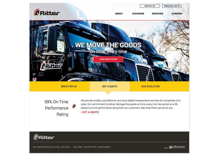 Ritter Website Design