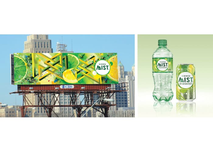 Sierra Mist Visual Identity System and Package Redesign