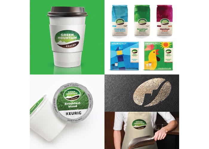 Green Mountain Coffee Visual Evolution