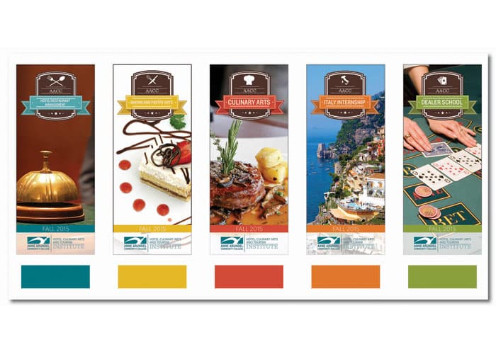 Hotel, Culinary Arts and Tourism Institute Brochure Series