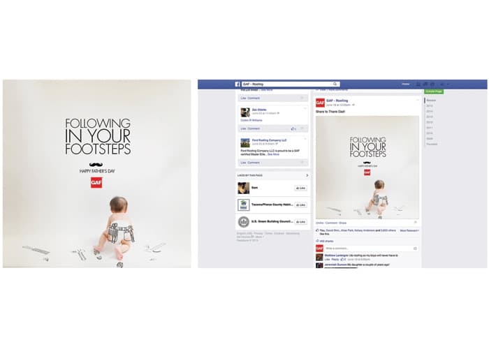 Fathers Day Facebook Post
