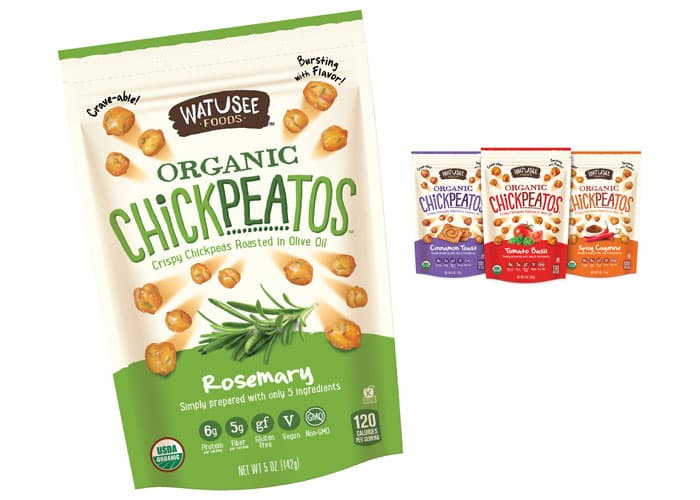 Watusee Chickpeatos Packaging