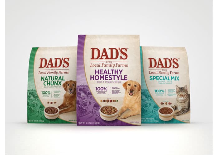DAD’s Pet Food Packaging