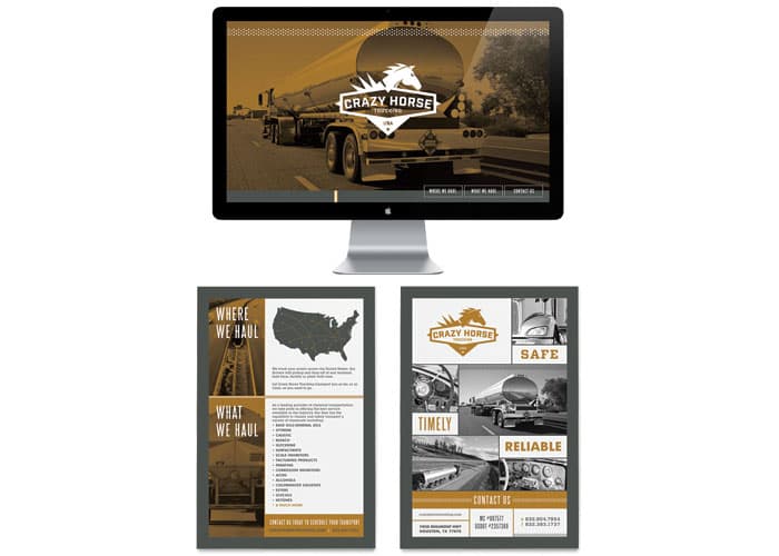 Crazy Horse Trucking Website