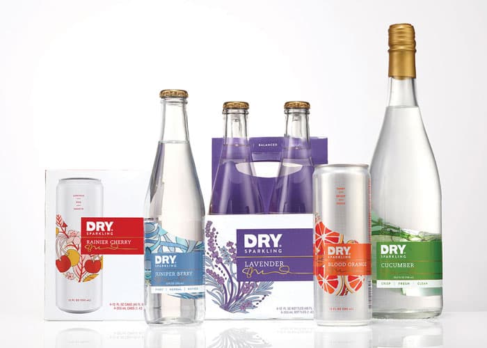 DRY Sparkling Branding & Packaging