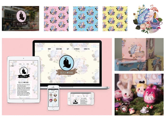 Alice and Ann Branding and Package Design