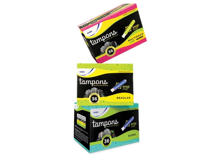 Meijer’s FemCare Packaging