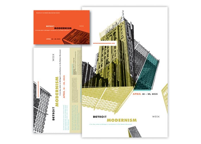Detroit Modernism Week Promotion