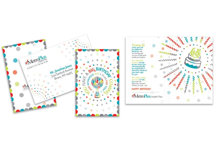 MetroPlus Seamless Medicare Enrollment Birthday Card