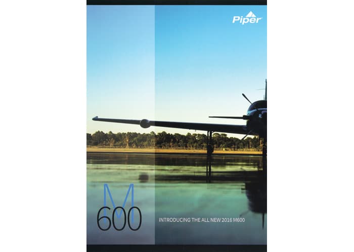 Piper M600 Teaser Brochure