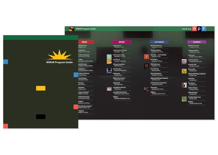 WMUK Public Radio Program Guide 2015