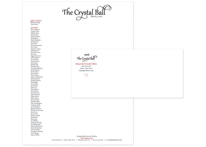 The Crystal Ball 2016 Stationery
