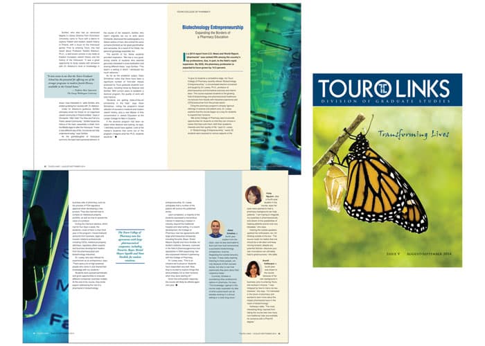 Touro Links, Issue V, August-September 2014