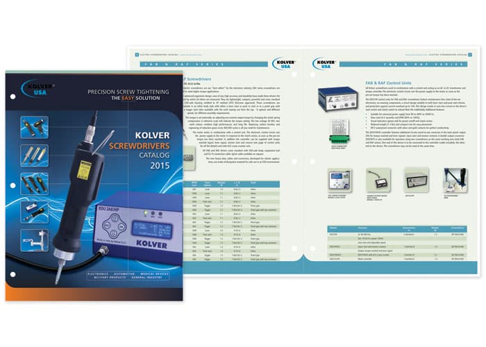 Kolver Screwdrivers Catalog 2015