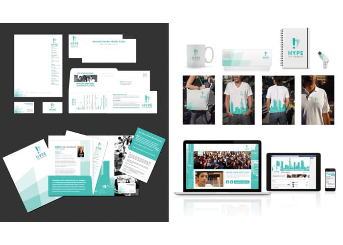 HYPE Los Angeles Branding & Identity Program