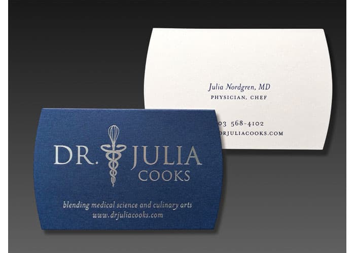 Dr. Julia Cooks Business Card