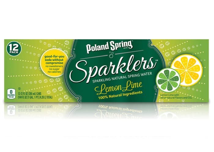 Poland Spring Sparklers Package Design