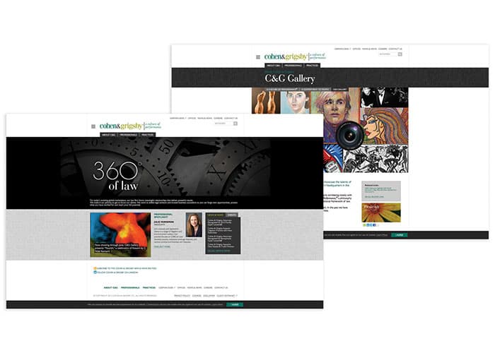 Cohen & Grigsby Website